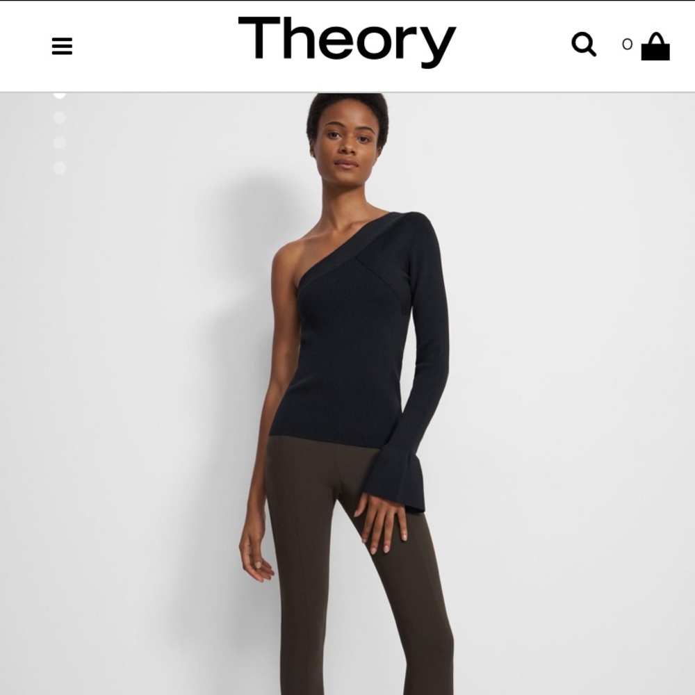 Theory one sleeve top